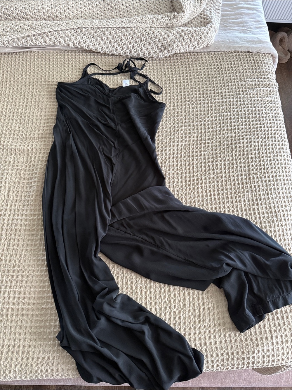 Casual black romper